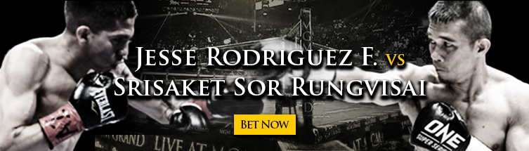 Jesse Rodriguez vs. Srisaket Sor Rungvisai Boxing Odds